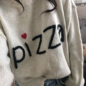 WILDFOX PIZZA SWEATER